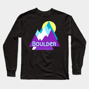 Boulder Colorado Love Long Sleeve T-Shirt